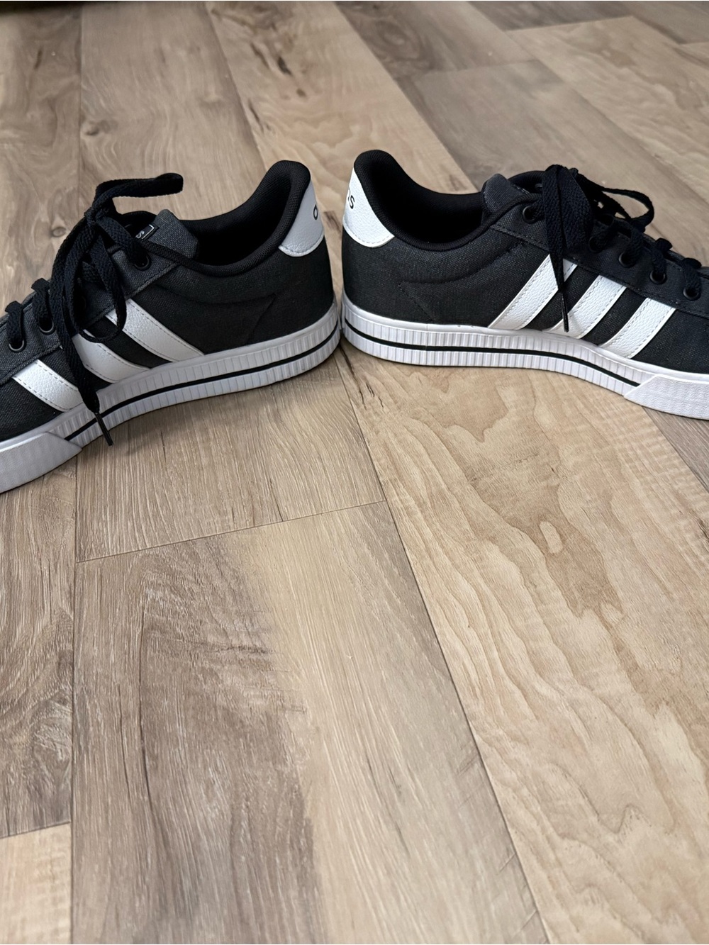 adidas Black and White Classic Low-Top Sneakers